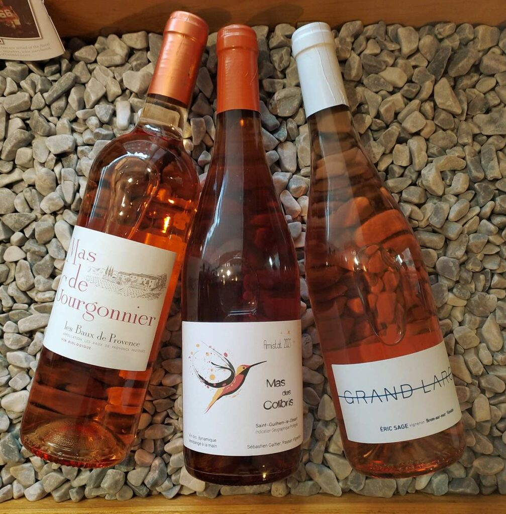 vin rosé biodynamique vin bio vin naturel Cave à vins Nantes quartier Procé Bastille Monselet Toute Joies