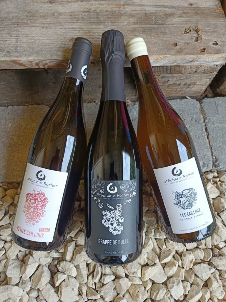 ferme de montbenault cailloux de montbenault chenin cave à vins proche Monselet Guist'Hau Bastille Procé Toutes Joies