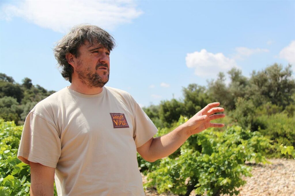 Vigneron vin nature Marc Isart Espagne caviste Nantes centre