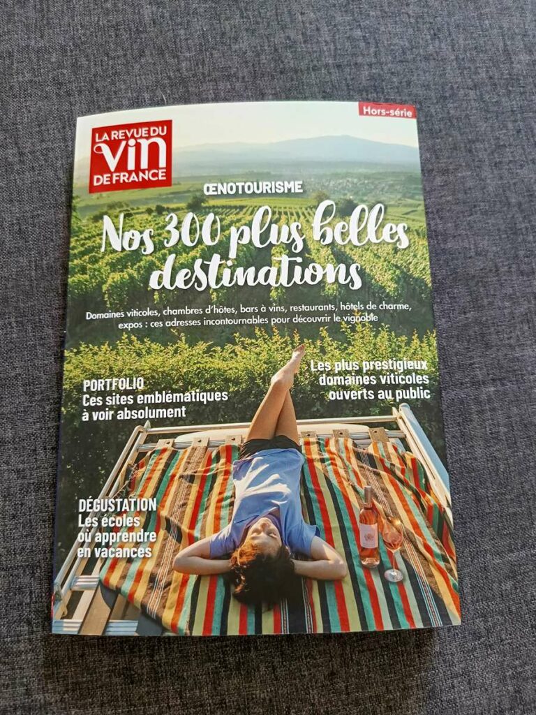 Revue du Vin de France Hors -série mai 2026 Nos 300 plus belles destinations cave à vins Nantes quartier Procé Guist'Hau Monselet Toutes Joies Bastille 