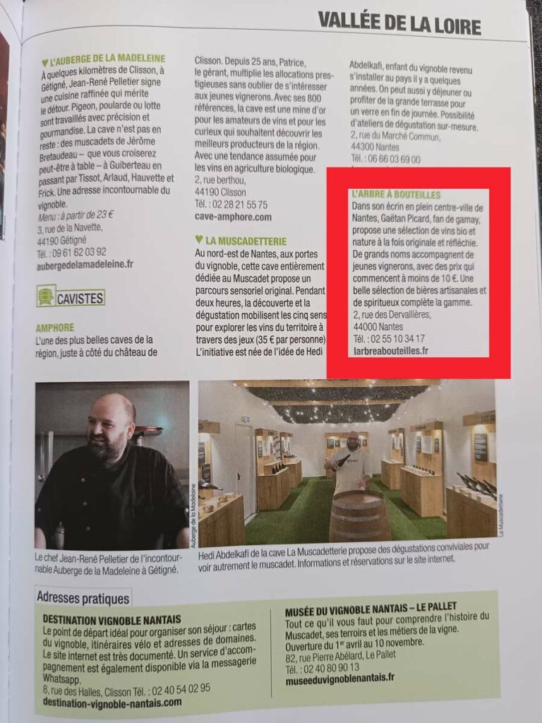 caviste nantes centre  proche Toutes Joies Monselet Bastille Procé Guist'Hau vin bio, vin naturel, biodynamique, bières artisanales